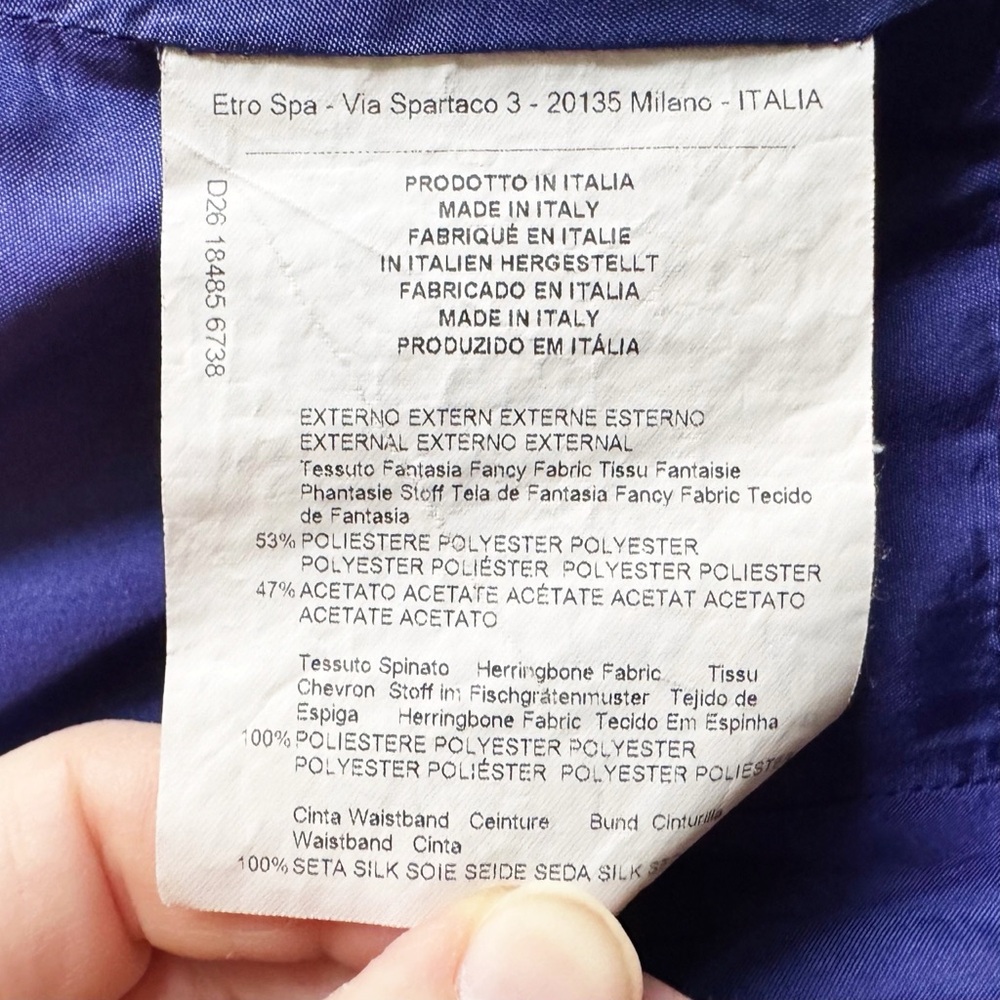 Etro Purple Top - Picture 12 of 13